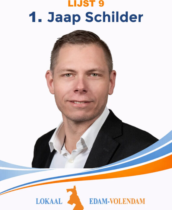Portret van Jaap Schilder