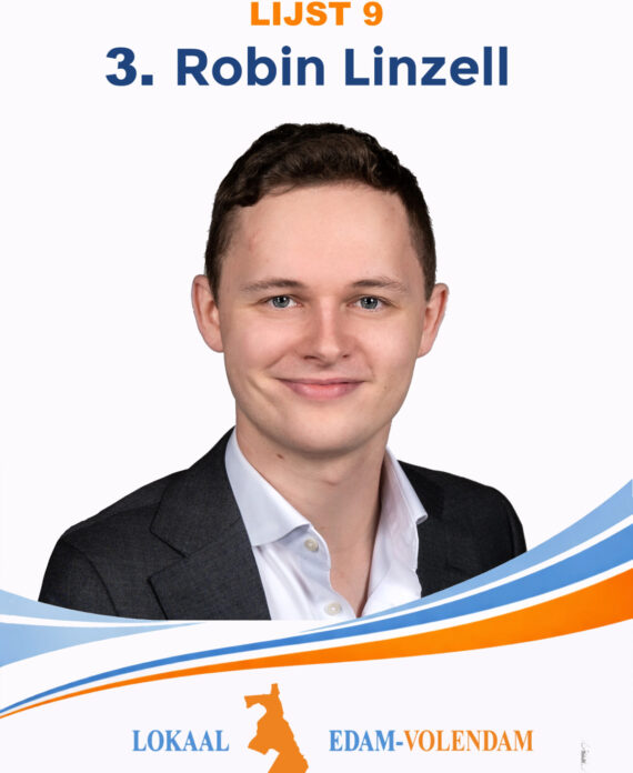 Portret van Robin Linzell