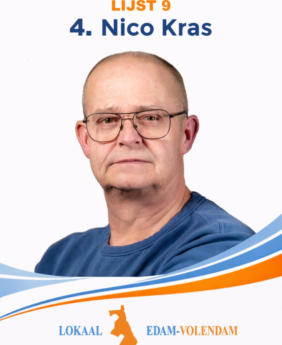 Portret van Nico Kras