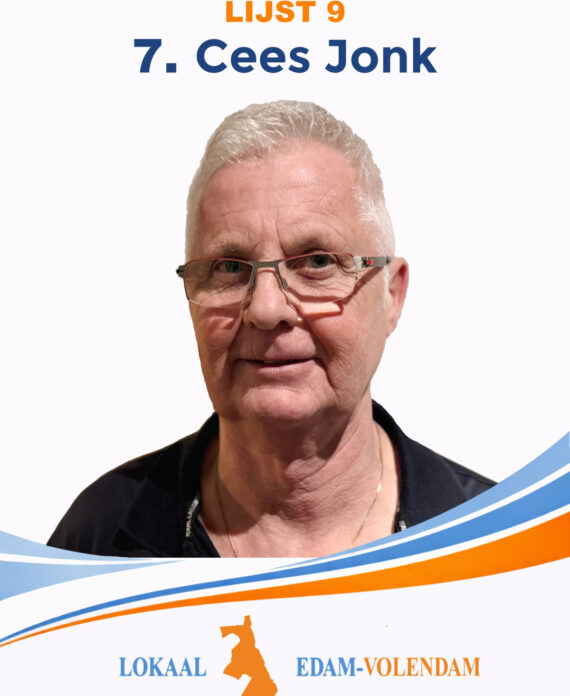 Portret van Cees Jonk