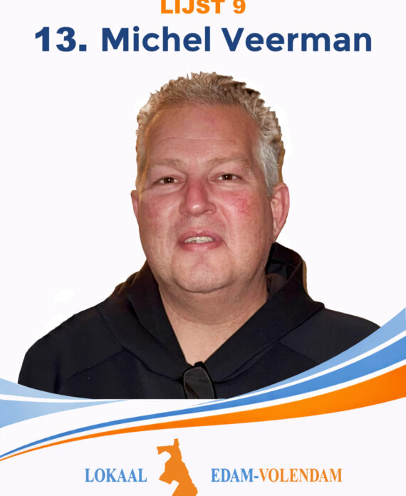 Portret van Michel Veerman