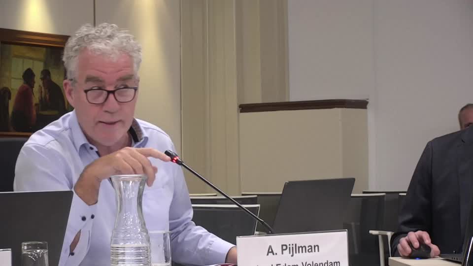 André Pijlman aan het woord in de gemeenteraad
